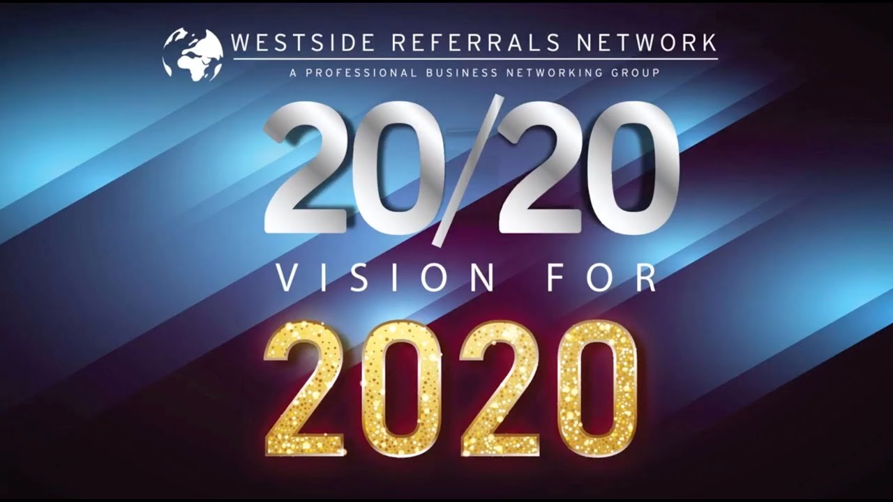 Increase your SALES to set a 20/20 Vision for 2020!